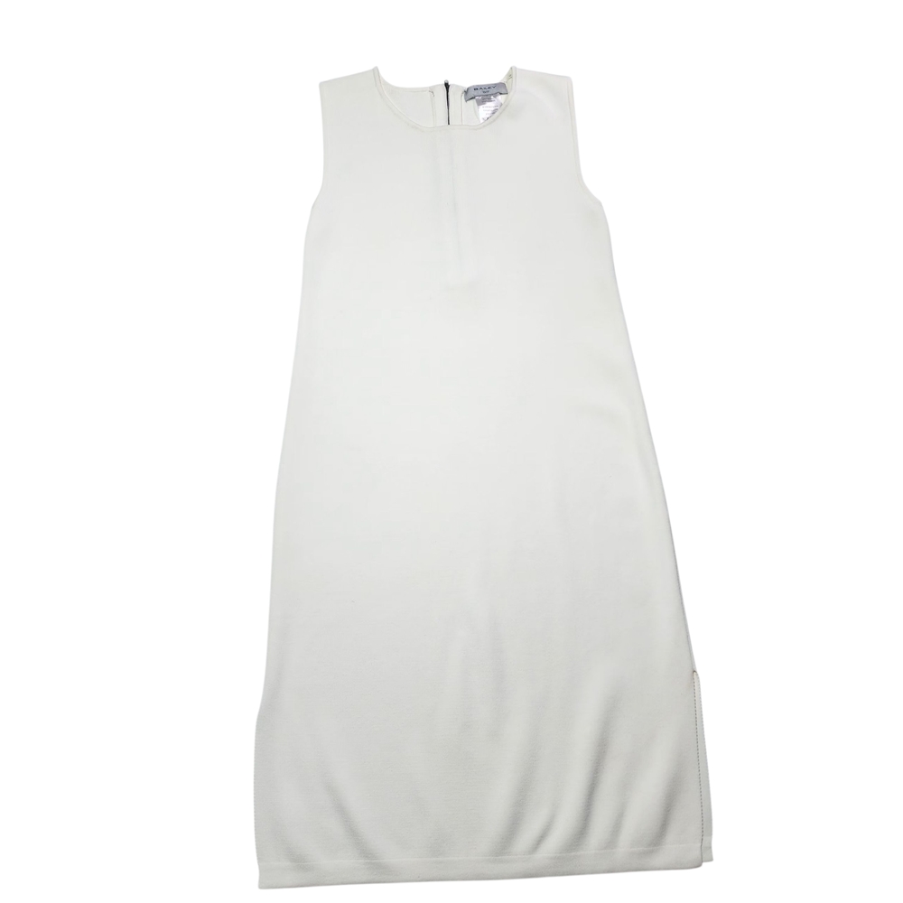 Bailey Chic White Sleeveless Midi Dress